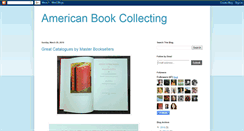 Desktop Screenshot of bookcollectinghistory.com